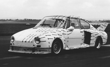 Aerodynamika Škoda 130 RS prototyp